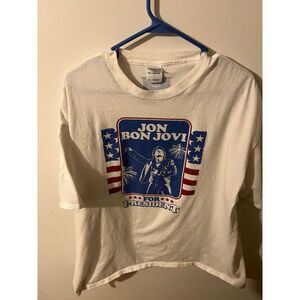 Bon Jovi for president fan club shirt